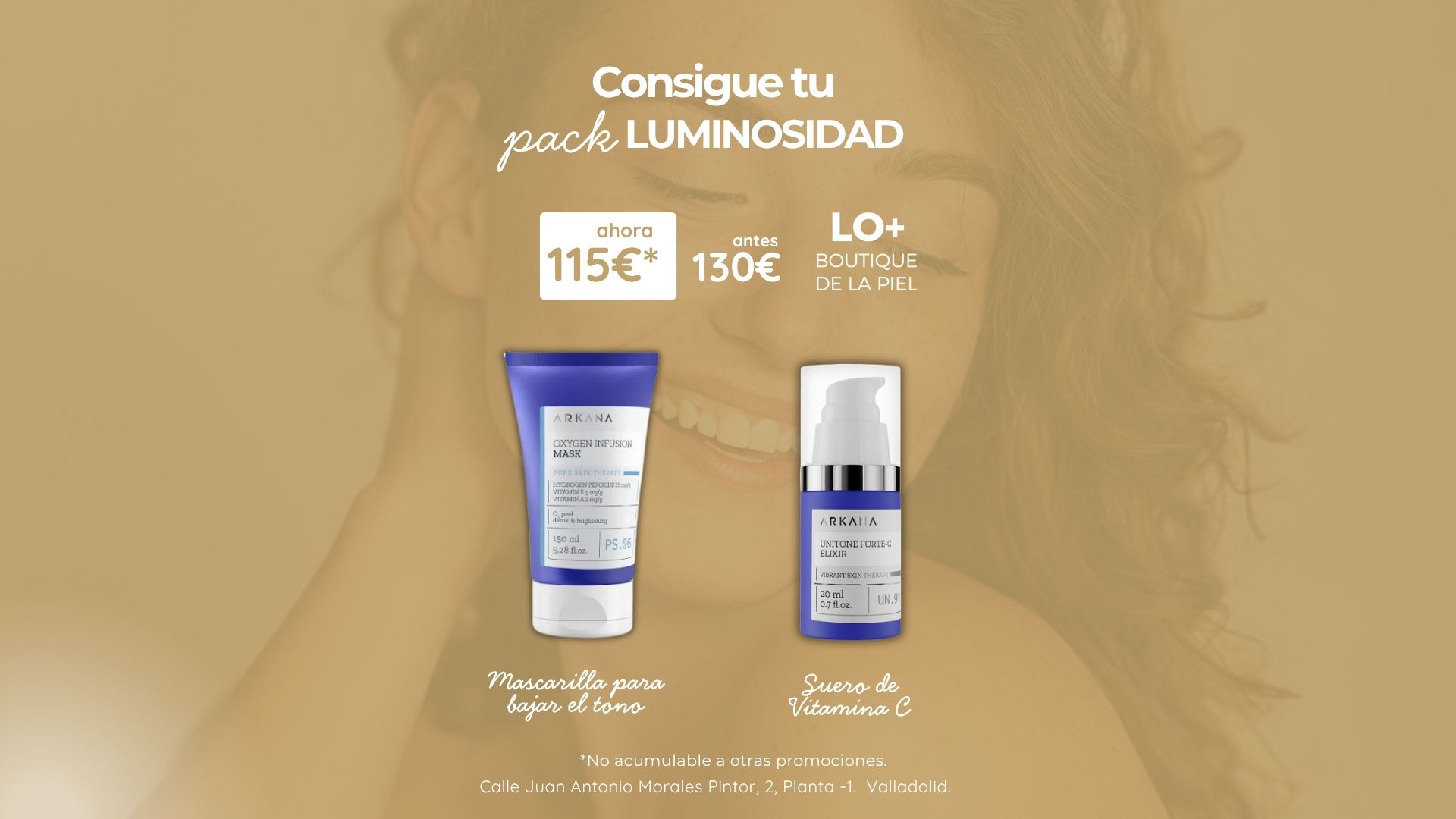 Promoción Abril Pack Luminosidad. Lomás