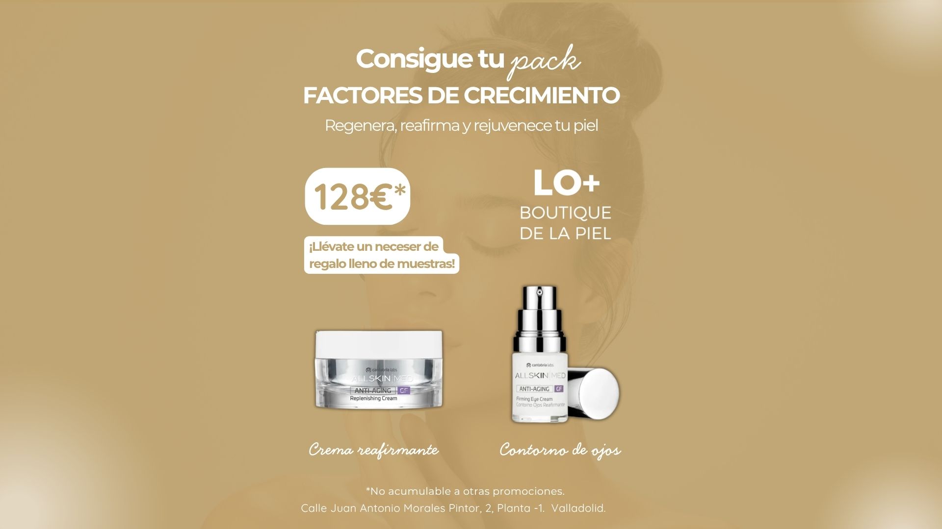Promoción Abril Pack Factores de crecimiento. Lomás